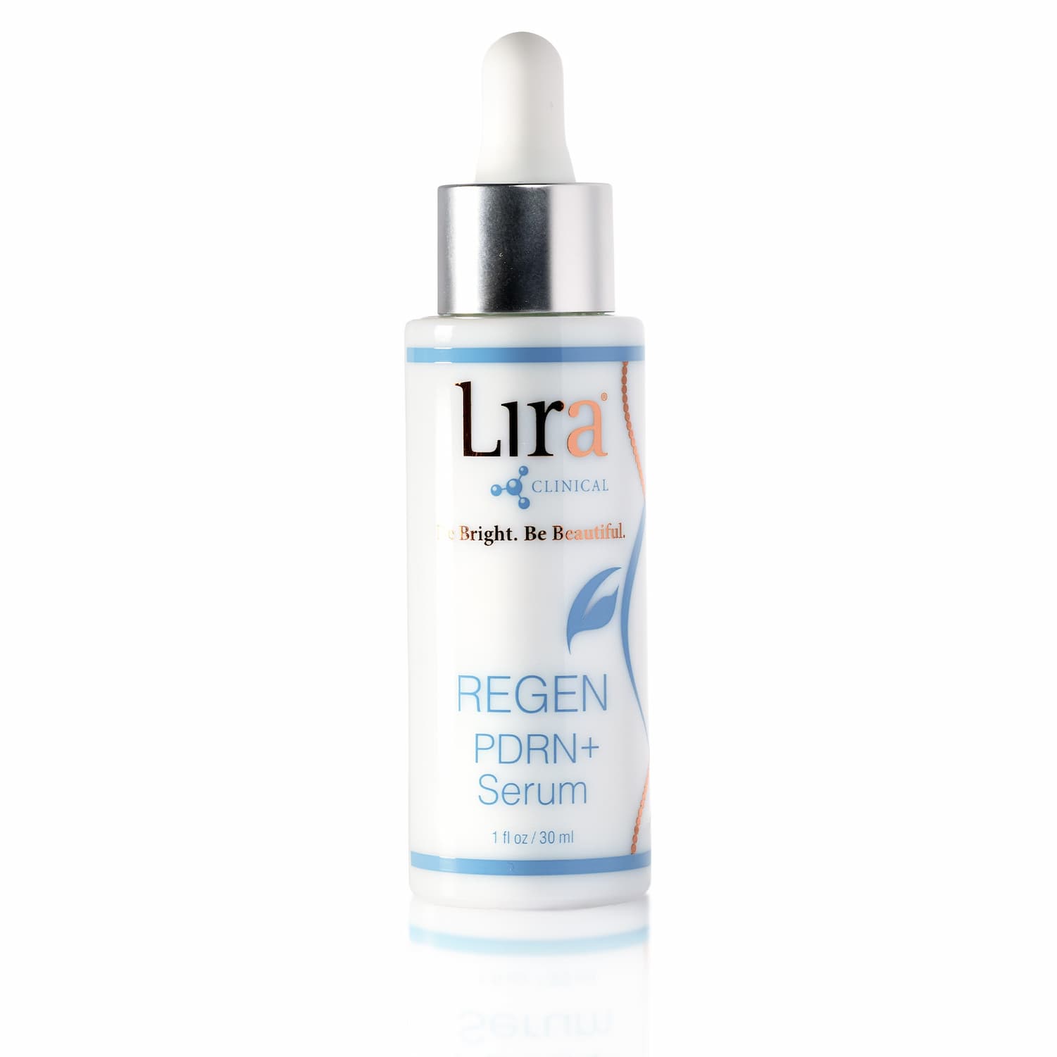 Lira Clinical REGEN PDRN+ Serum dropper bottle, 1 fl oz
